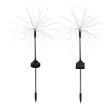 (image for) 1 Pack Firework Lights LED Copper Wire Starburst Lights 8 Modes For Party Yard Garden