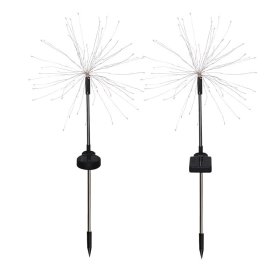 1 Pack Firework Lights LED Copper Wire Starburst Lights 8 Modes For Party Yard Garden