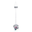 (image for) Hanging Butterfly Orb Solar Lights, Outdoor Yard Hanging Mesh Orb Colorful Waterproof Durable Metal Decorative