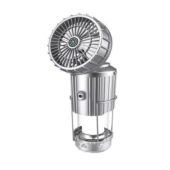 (image for) Outdoor Solar Camping Lights, Electric Fan Lights Portable Stretch Switch Lights Suitable for Indoor and Outdoor Camping Family Emergency Lights