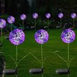 (image for) Solar Dandelion Garden Lights, Outdoor LED Waterproof Lights for Garden Backyard Lawn Landscape Decoration (2 Pack)
