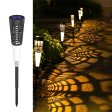 (image for) Solar Garden Lights, Waterproof Multi-Colored Solar Landscape Lights for Yard, Patio, Walkway, Garden Decor(2 Pack)