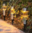(image for) Solar Lawn Light, Waterproof Hollow Projection Solar Floor Light for Garden Passage Lawn Paths (2 Pack)