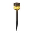 (image for) Solar Lawn Light, Waterproof Hollow Projection Solar Floor Light for Garden Passage Lawn Paths (2 Pack)