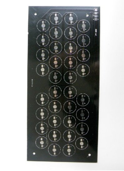 (image for) 36W 280x120mm LED High Power Rectangular Aluminum Plate 18 Series Connections 2 Parallel connections