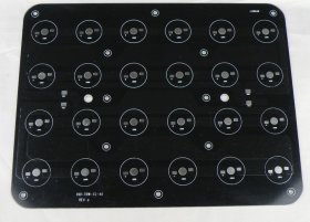 (image for) 24W 225x175mm LED High Power Rectangular Aluminum Plate 12 Series Connections 2 Parallel connections