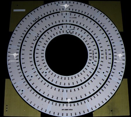 (image for) 18W 12W 9W SMD3014 Circular Aluminum Plate Combination Diameter 255mm 195mm 135mm