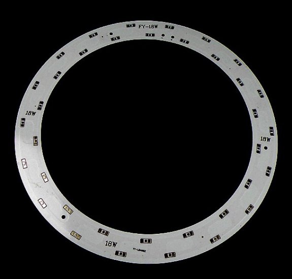 (image for) 18W 36LED SMD5630 Circular Ceiling Light Aluminum Plate Outer Diameter 250mm Inner Diameter 200mm