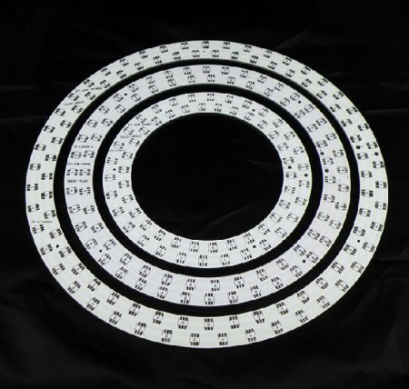 (image for) 18W 15W 12W SMD5050 Circular Ceiling Light Aluminum Plate Combination Diameter 260mm 206mm 150mm