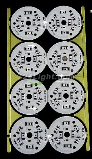 (image for) 4W 8LED SMD5630 5730 Circular Aluminum Plate Diameter Combination Î¦40mmx8