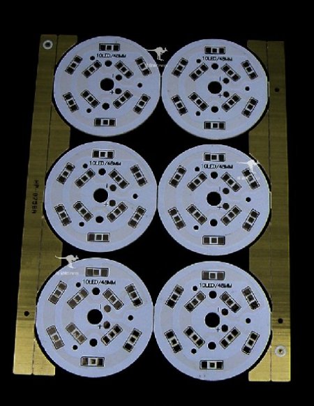 (image for) 15W 10LED SMD5730 5630 Circular Aluminum Plate Diameter Combination Î¦48mmx6