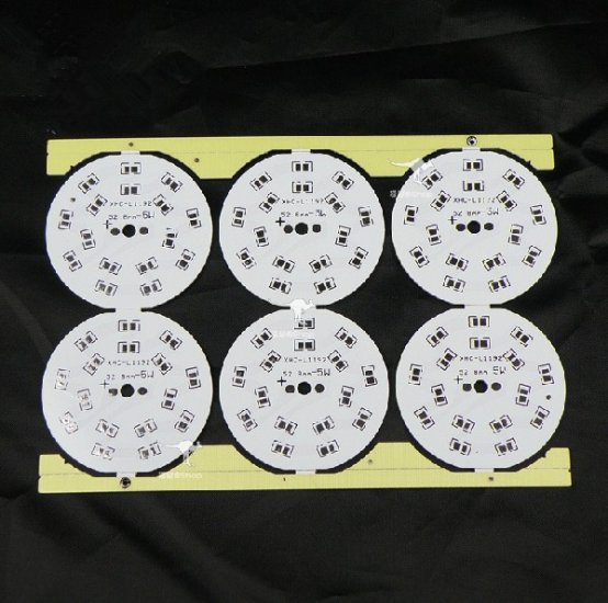 (image for) 5W 16LED SMD2835 Circular Aluminum Plate Diameter Combination Î¦55mmx6