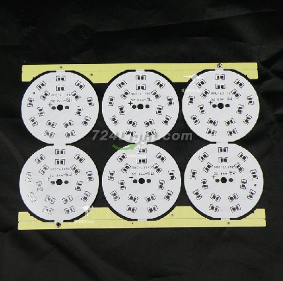 (image for) 5W 16LED SMD2835 Circular Aluminum Plate Diameter Combination Î¦55mmx6