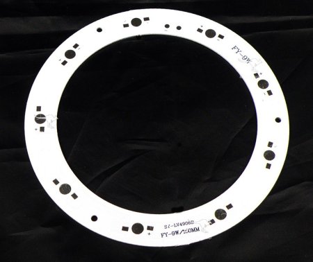 (image for) 9W High Power LED Ceiling Circular Aluminum Plate