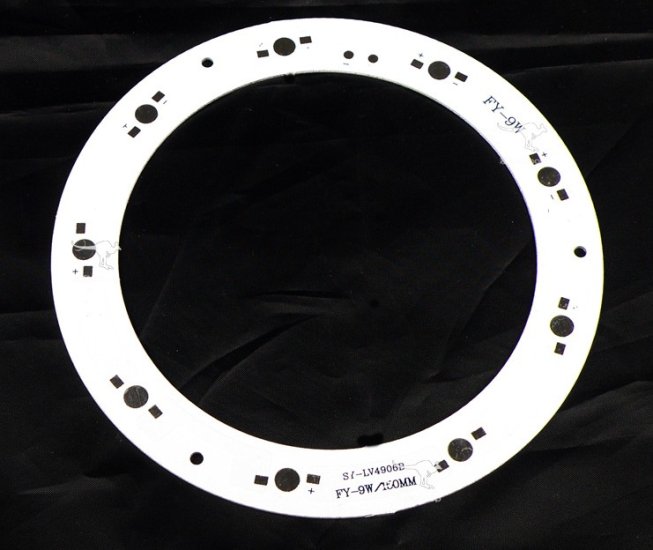 (image for) 9W High Power LED Ceiling Circular Aluminum Plate