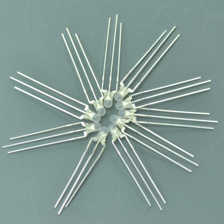 (image for) 3mm Blue/Green/White/Yellow/Orange/Red/Pink/Ultra Violet Purple/RGB Flash LED Lamp Light Bulb