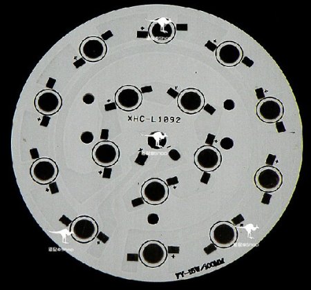 (image for) 15W 18W LED High Power Aluminum Plate Diameter 100mm Bulb Spotlight Downlight Plate