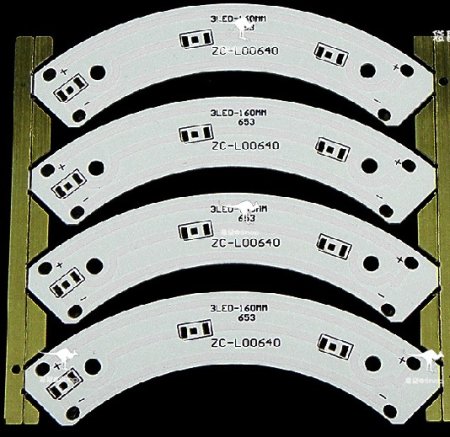 (image for) 18W 14W 12W 9W 8W 6W Arc SMD5730 5630 Ceiling Light Aluminum Plate