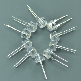 8mm Super bright Straw Hat Led lamp