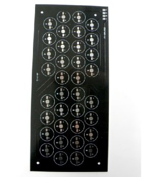 (image for) 36W 280x120mm LED High Power Rectangular Aluminum Plate 12 Series Connections 3 Parallel connections Common Anode