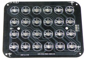 24W 182x142mm RGB LED High Power Rectangular Aluminum Plate 8 Series Connections 3 Parallel connections Common Anode For Spotlights Ceiling