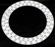 12W 60 SMD5050 circular Ceiling Light Aluminum Plate Outer Diameter 150MM Inner Diameter 110mm