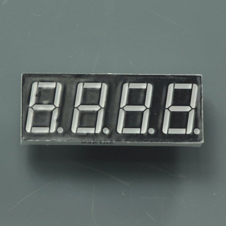 (image for) 0.56" LED 7 Segment 4 Digit Common Cathode Red