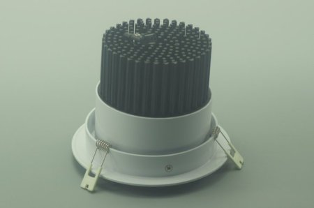 (image for) LED Spotlight 25W Cut-out 120MM Diameter 4.3" White Recessed LED Dimmable/Non-Dimmable LED Ceiling light