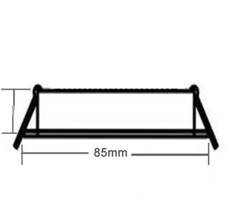 (image for) LED Spotlight 3W Cut-out 72MM Diameter 3.4" White Recessed LED Dimmable/Non-Dimmable LED Ceiling light