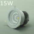 (image for) LED Spotlight 15W Cut-out 94MM Diameter 4.3" White Recessed LED Dimmable/Non-Dimmable LED Ceiling light