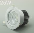 (image for) LED Spotlight 25W Cut-out 120MM Diameter 4.3" White Recessed LED Dimmable/Non-Dimmable LED Ceiling light