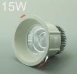 (image for) LED Spotlight 15W Cut-out 125MM Diameter 5.5" White Recessed LED Dimmable/Non-Dimmable LED Ceiling light