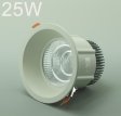 (image for) LED Spotlight 25W Cut-out 145MM Diameter 6.3" White Recessed LED Dimmable/Non-Dimmable LED Ceiling light